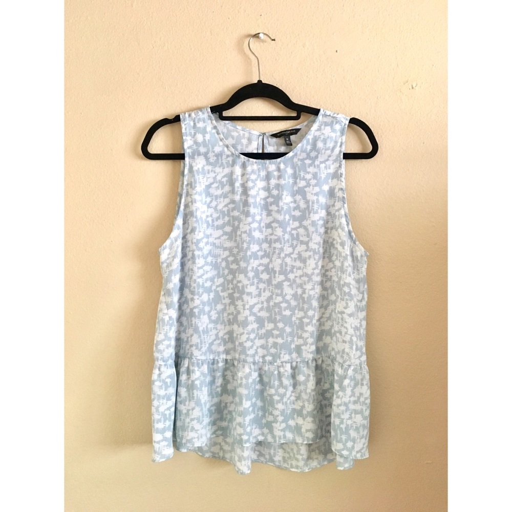 Banana Republic Houndstooth Tank Blouse